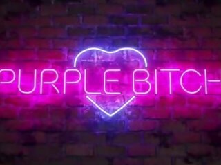 Cosplay lassie turi pirmas xxx filmas su a ventiliatorius iki purple harlot
